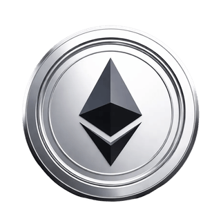 Yüzen grafik öğesinde Ethereum (ETH) coini yer alıyor